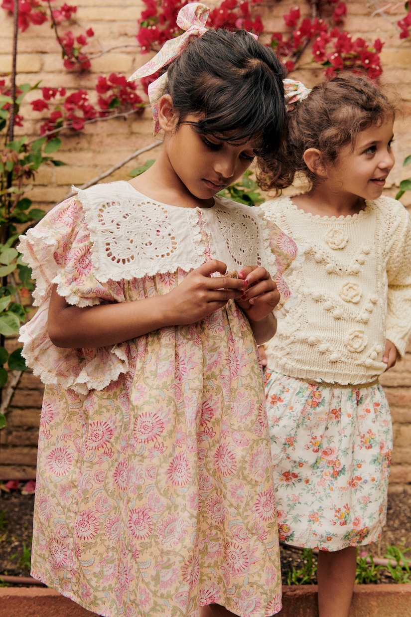 Marise floral cotton voile dress | Louise Misha