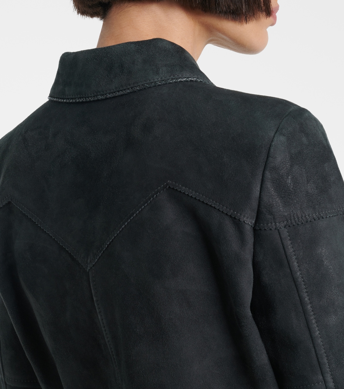 Jacke Axelette aus Veloursleder | The Row