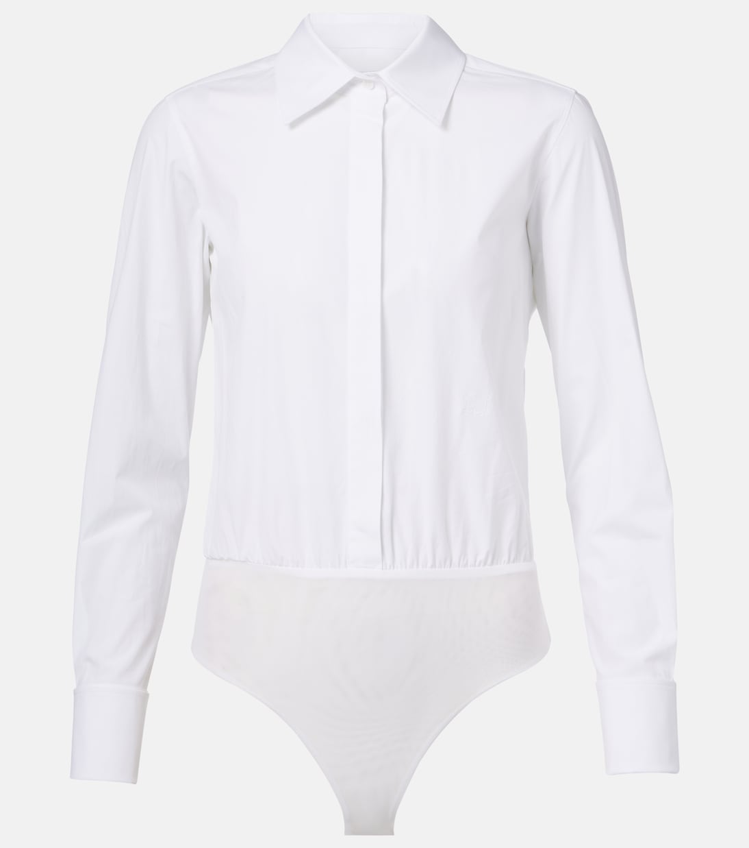 Body Angora in popeline di misto cotone | Max Mara