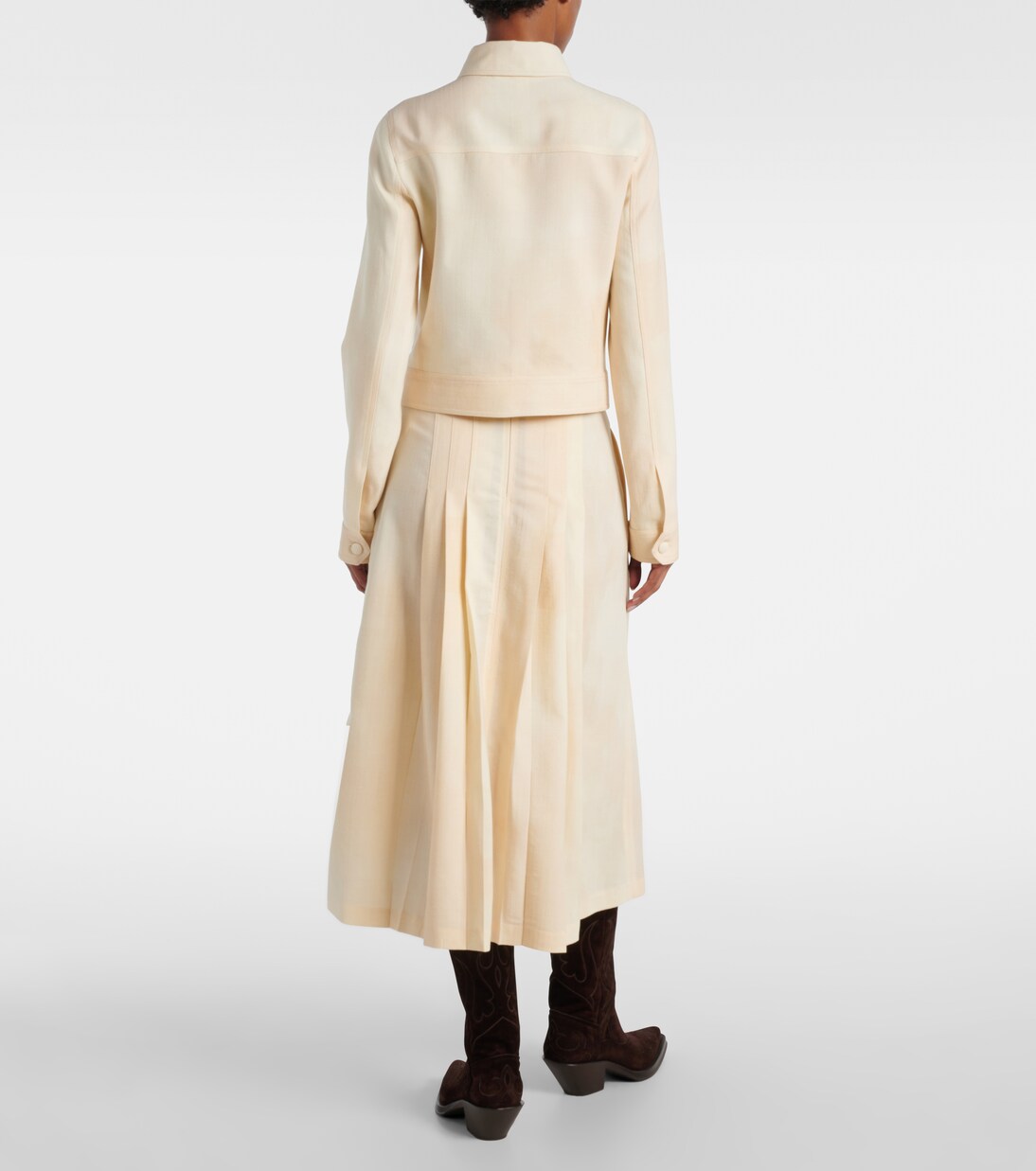 Tereza short virgin wool jacket | Gabriela Hearst