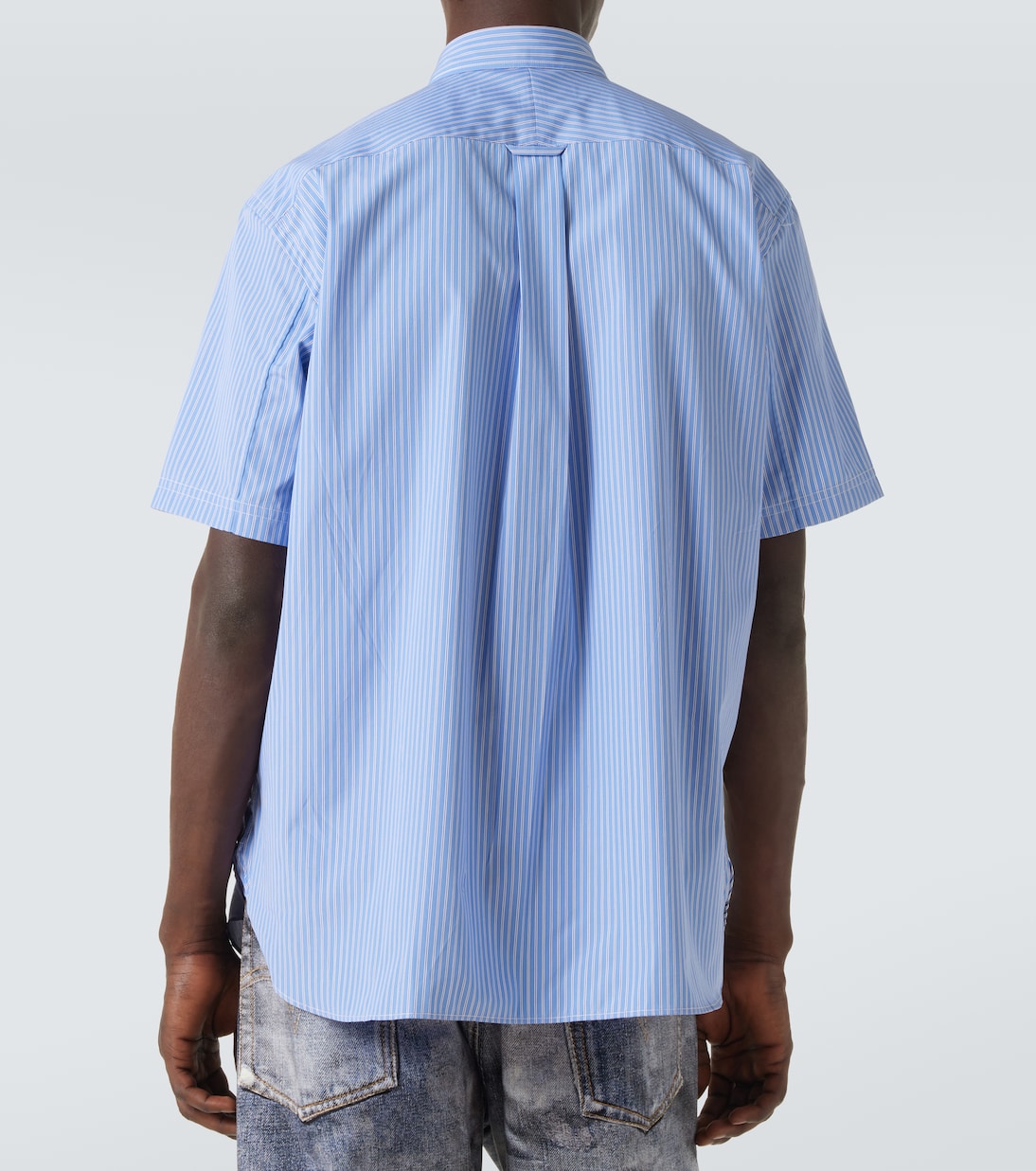Camicia in cotone con patchwork | Junya Watanabe