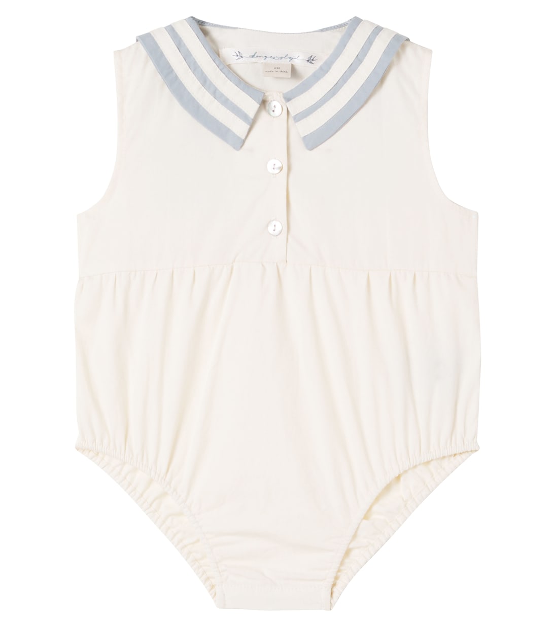 Baby Sailor cotton bodysuit | Konges Sløjd
