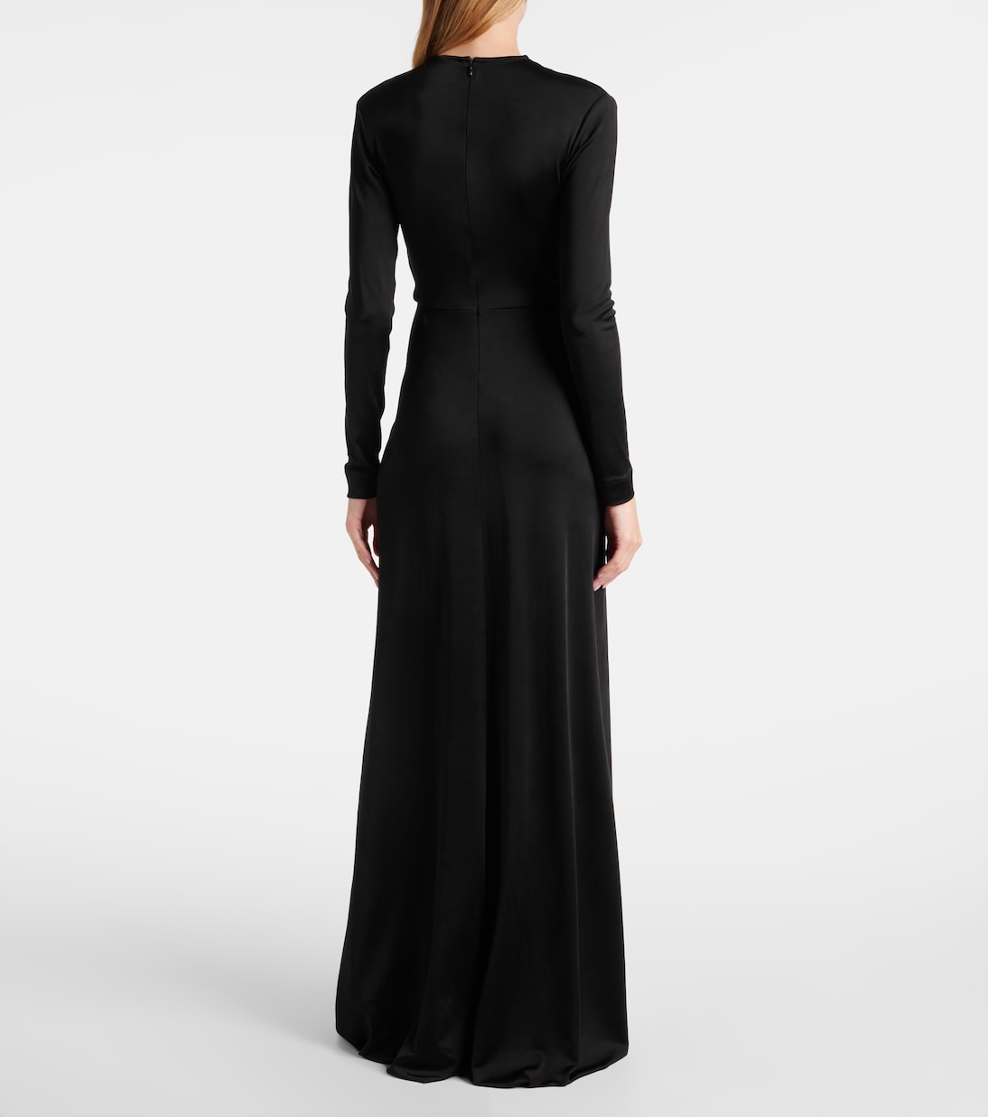 Embellished gathered crêpe gown | Victoria Beckham
