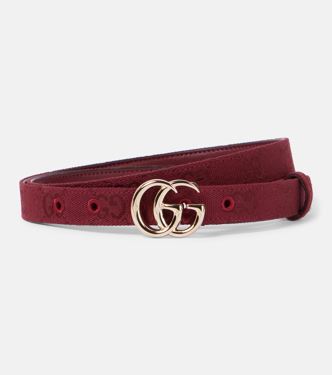 GG Marmont canvas belt | Gucci