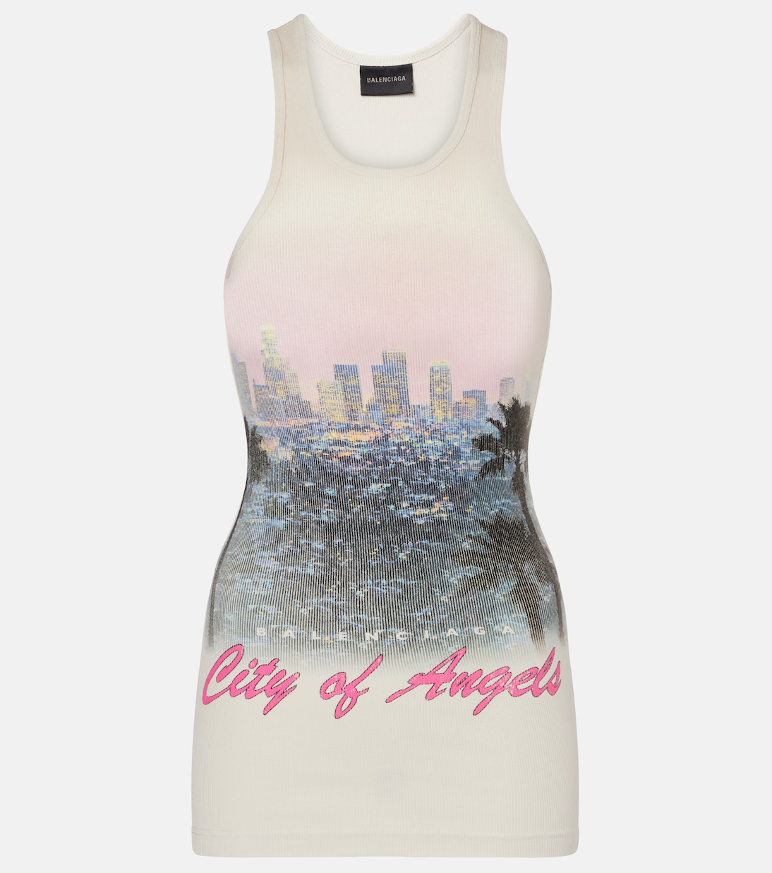 City of Angels cotton tank top | Balenciaga