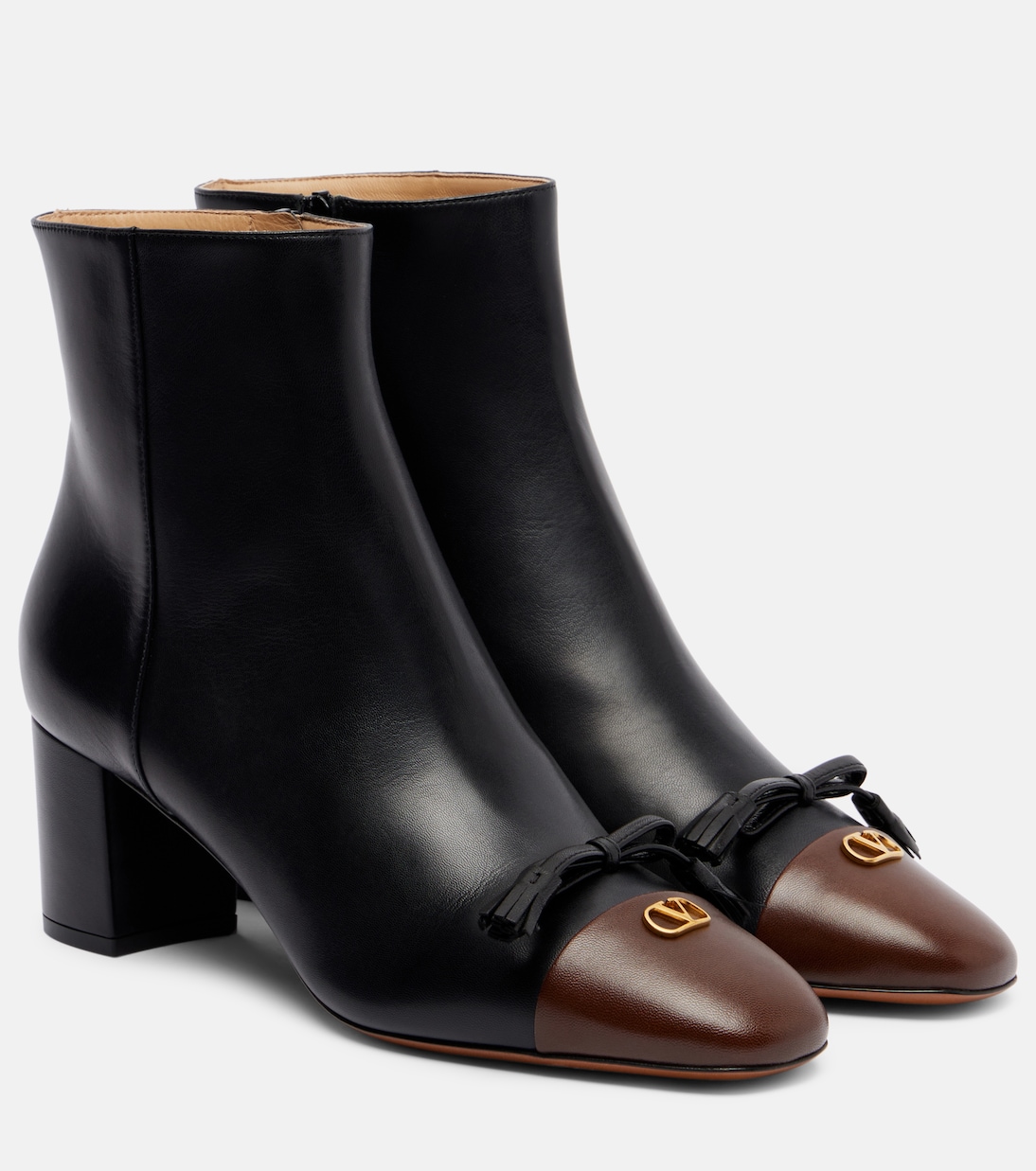 Valet Du Roi leather ankle boots | Valentino Garavani