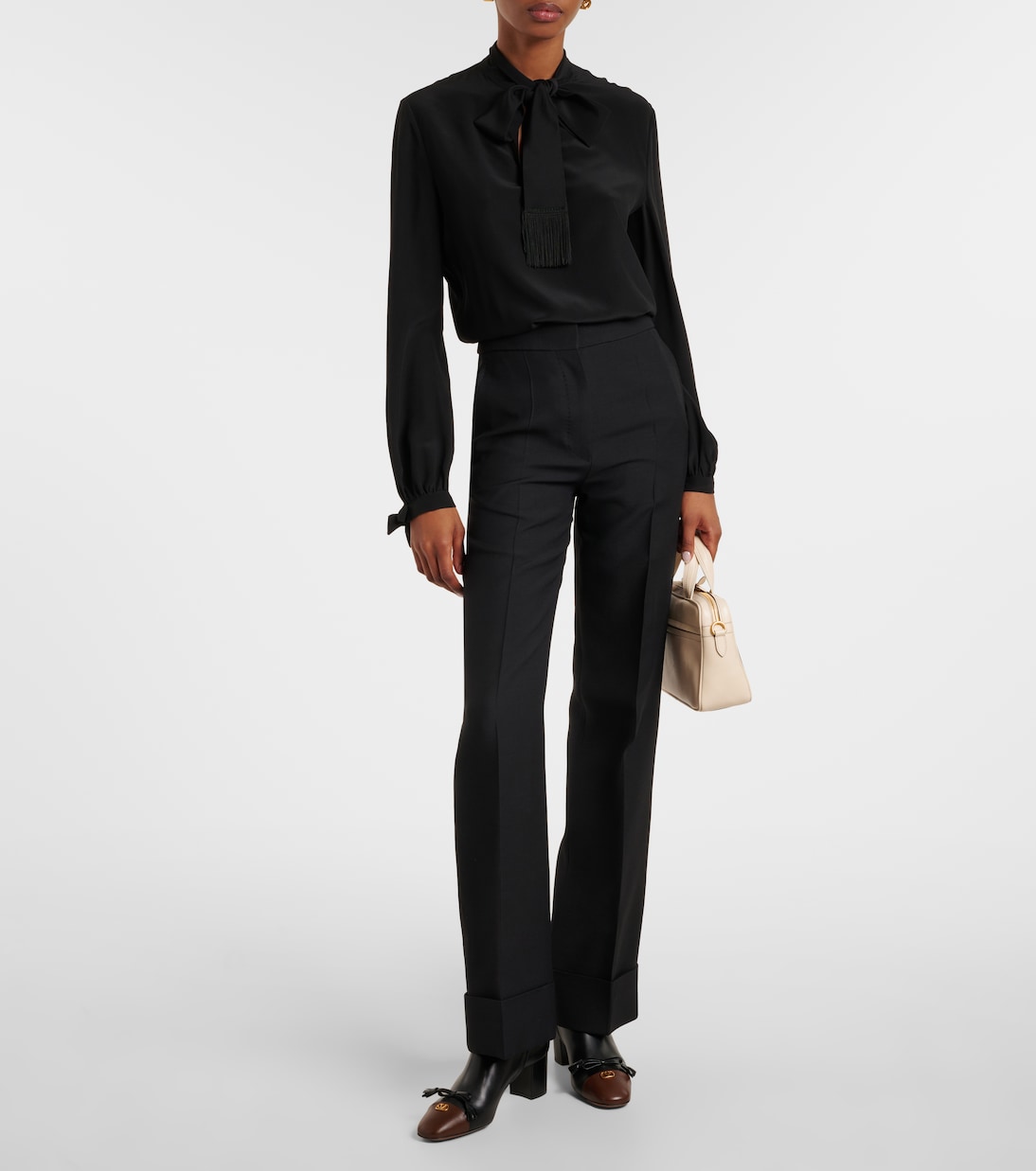 Valet Du Roi leather ankle boots | Valentino Garavani