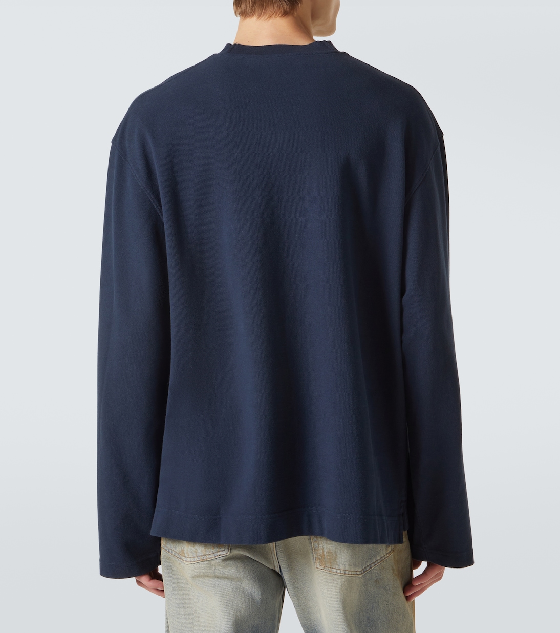 Camiseta de jersey de algodón con logo | Acne Studios