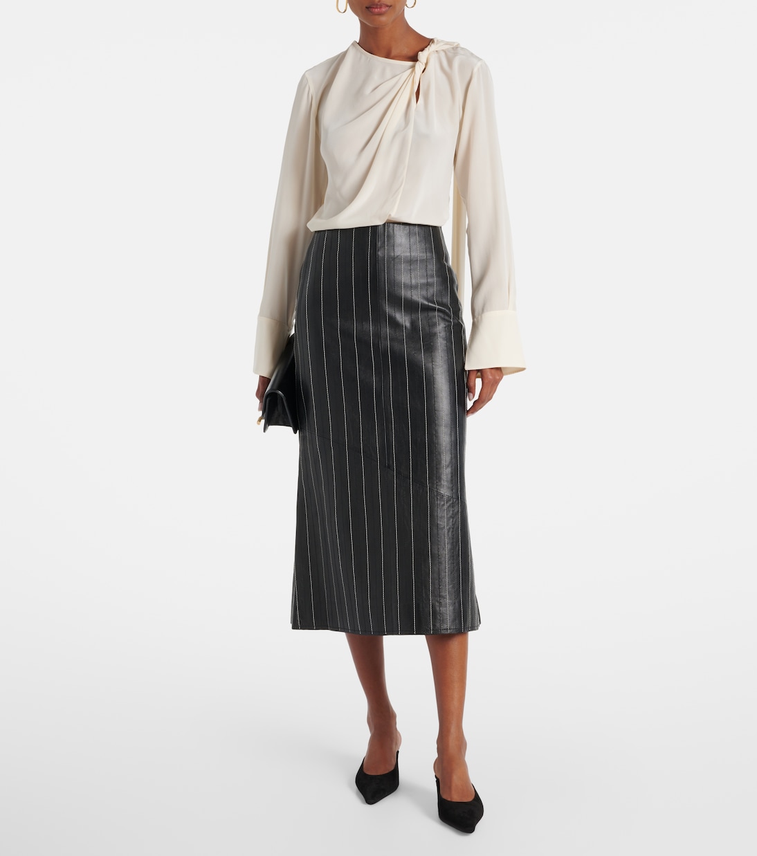 Mules 45 en daim | Victoria Beckham