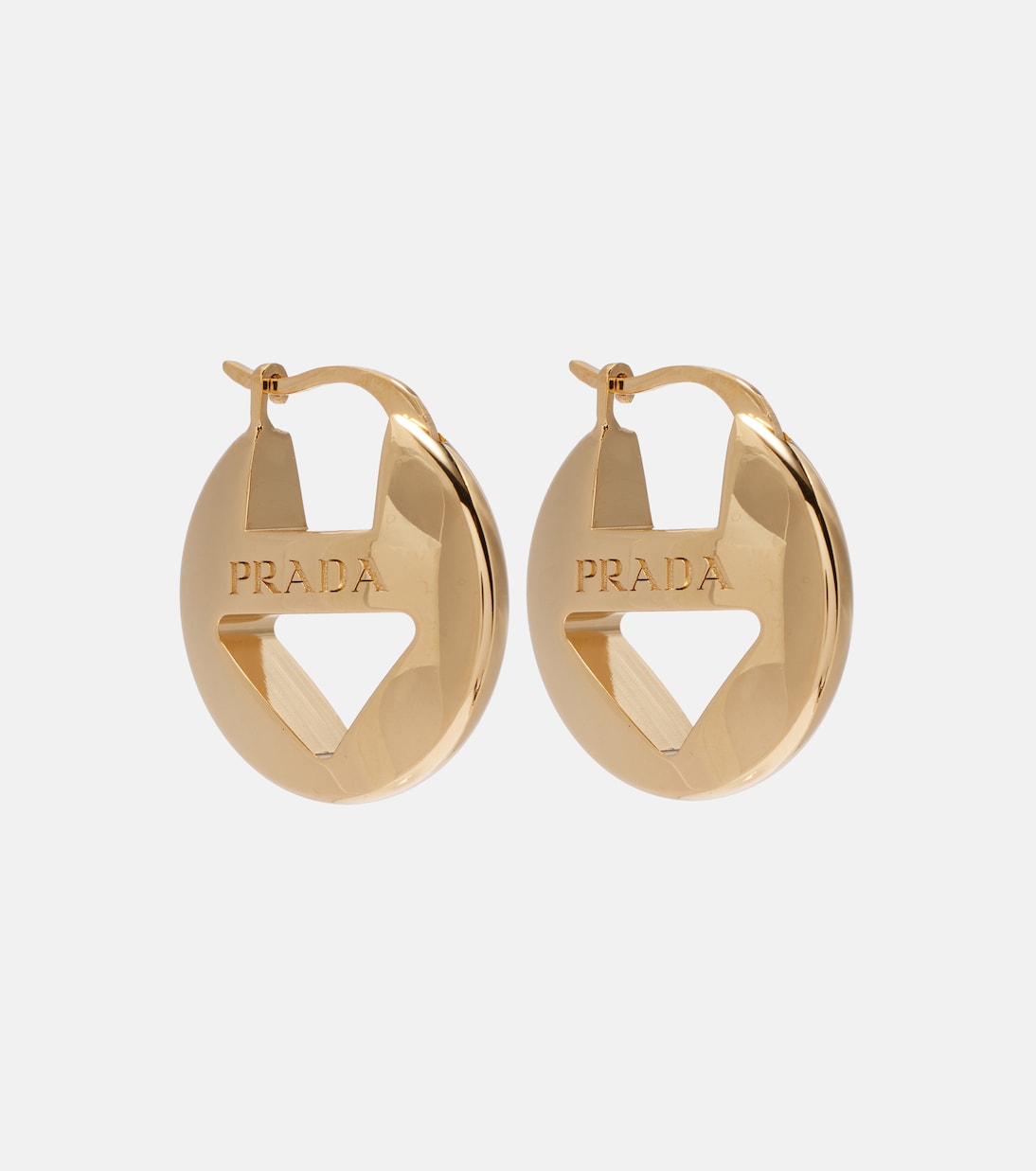 Orecchini con logo | Prada