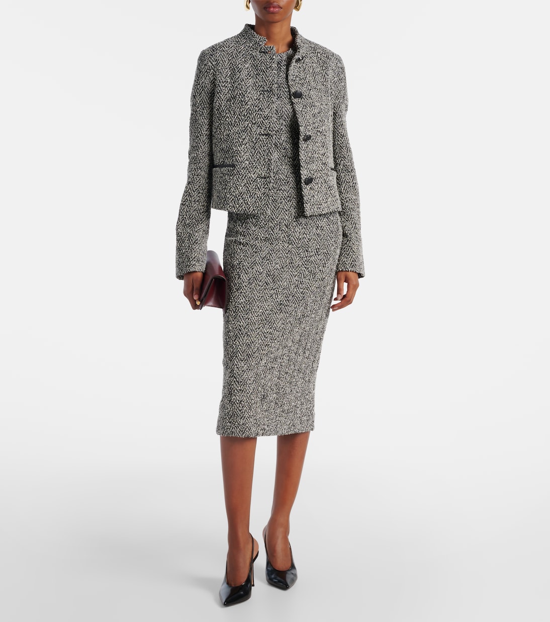 Donald cotton and wool-blend jacket | Max Mara
