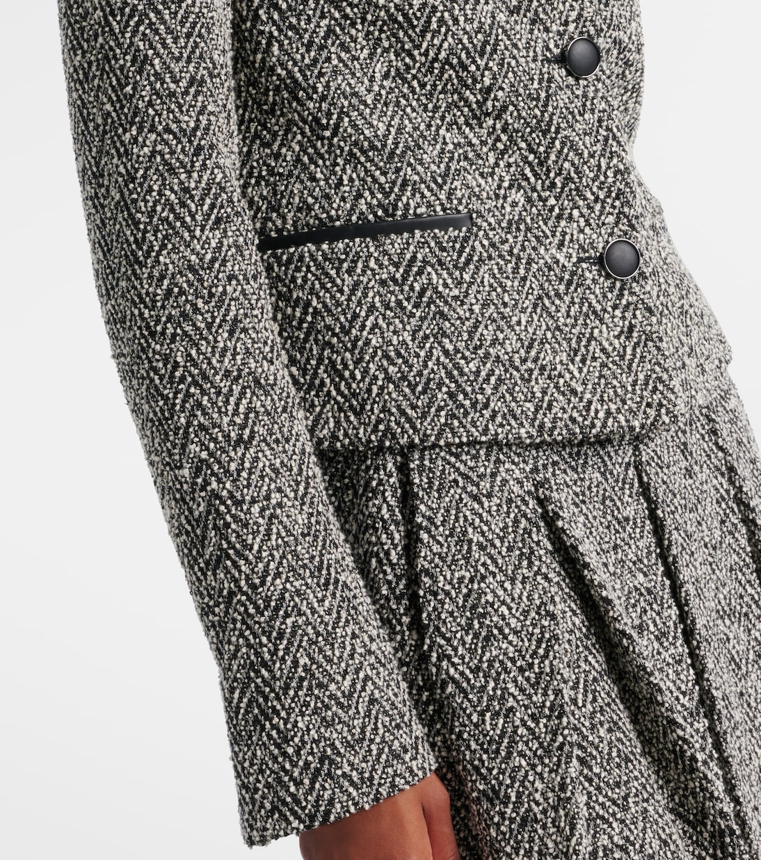 Donald cotton and wool-blend jacket | Max Mara