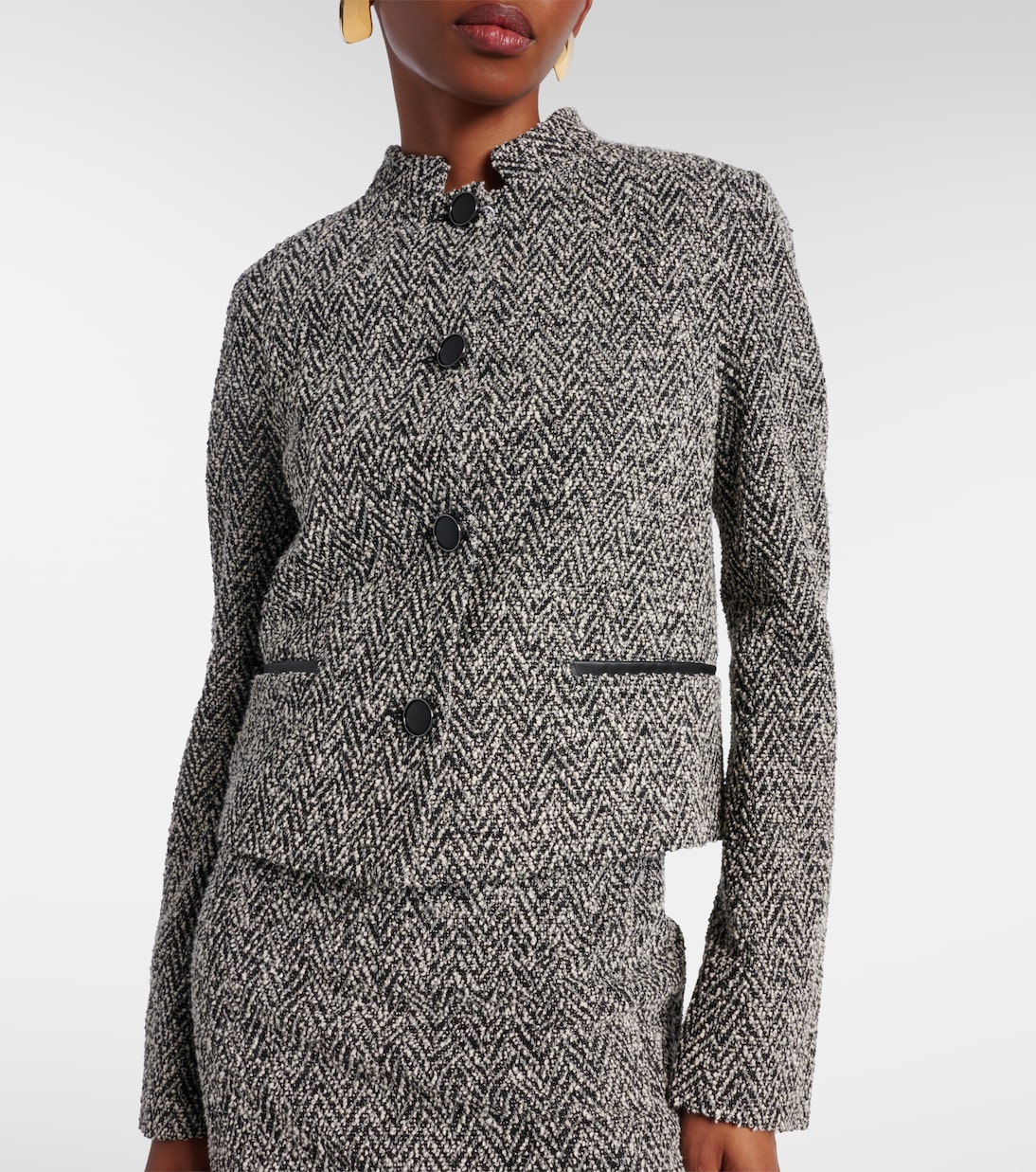 Donald cotton and wool-blend jacket | Max Mara