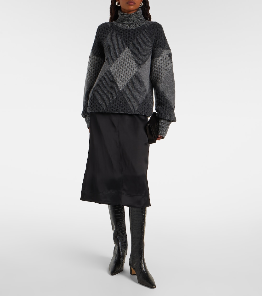 Penelope leather knee-high boots | Manolo Blahnik