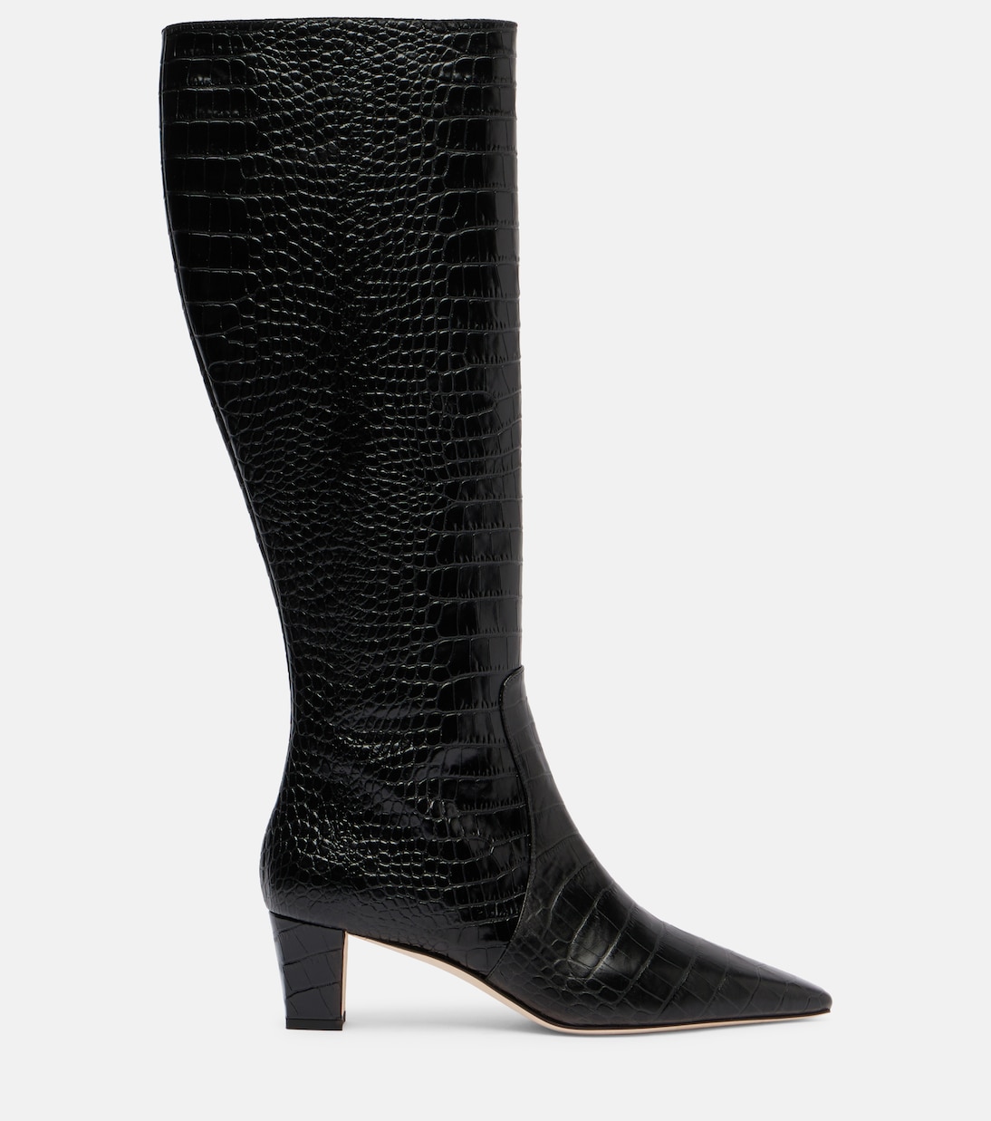 Penelope leather knee-high boots | Manolo Blahnik