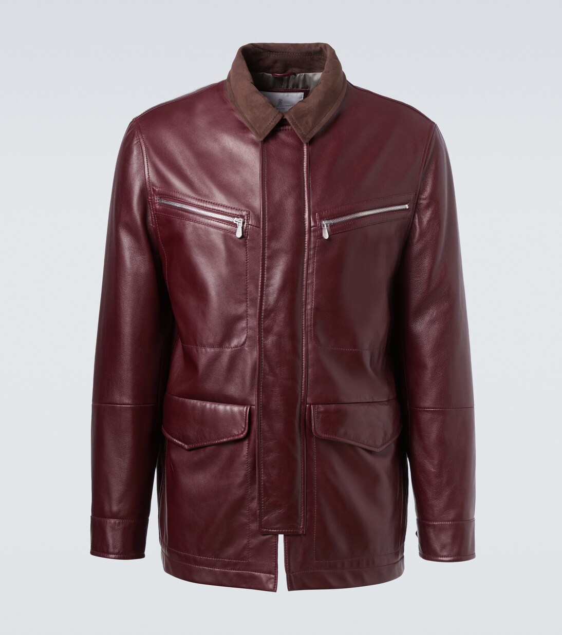 Chaqueta de piel acolchada | Brunello Cucinelli
