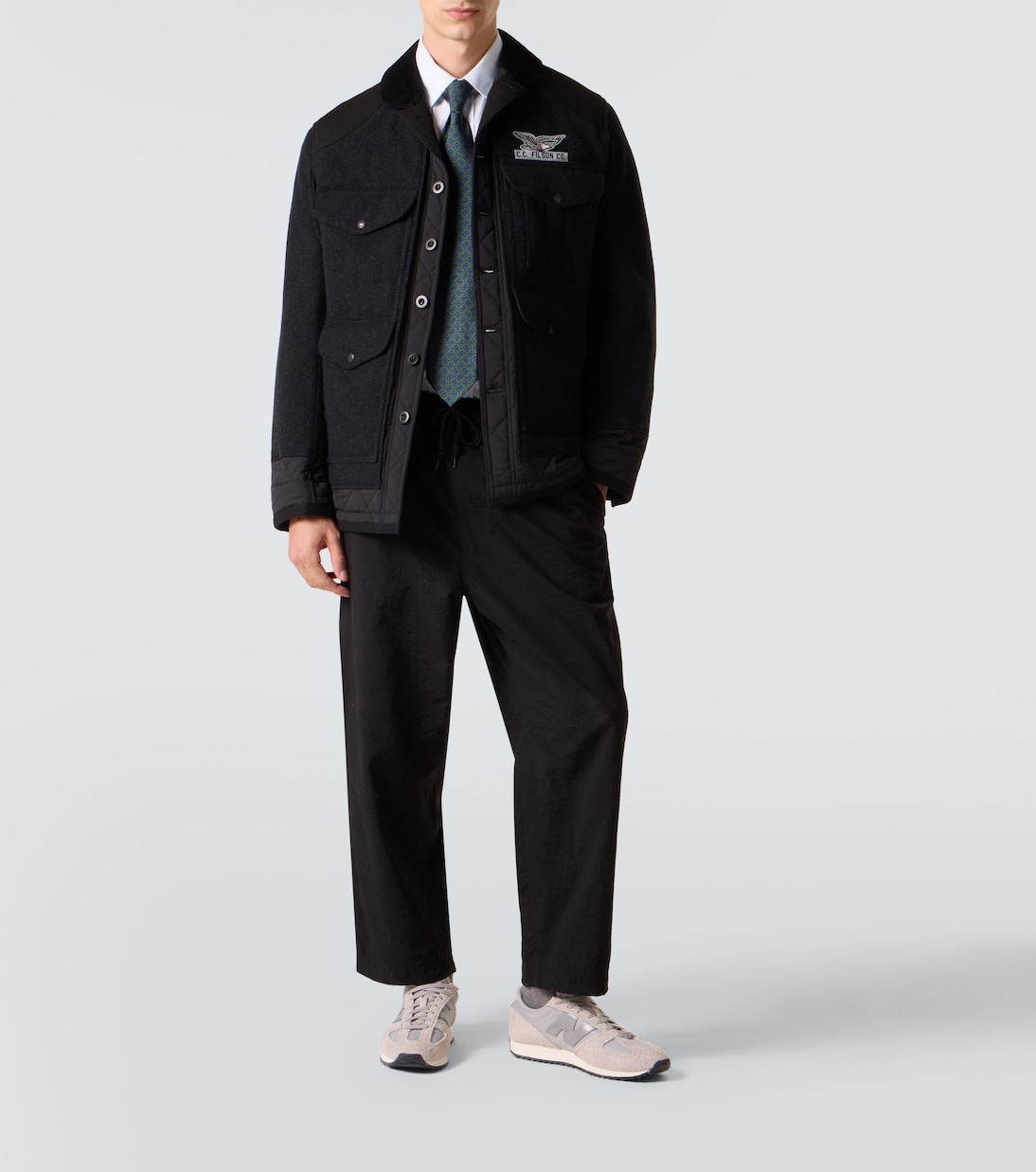 x Filson chaqueta utilitaria acolchada de lana | Junya Watanabe