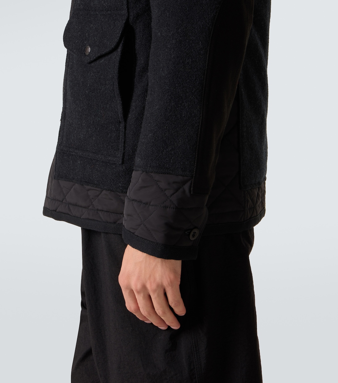 x Filson chaqueta utilitaria acolchada de lana | Junya Watanabe