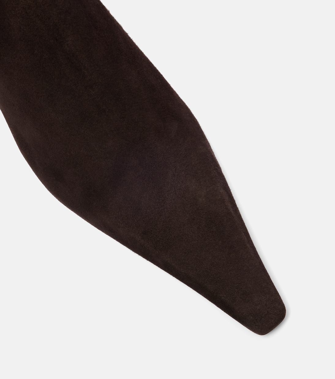 Pointy 75 suede ankle boots | Victoria Beckham