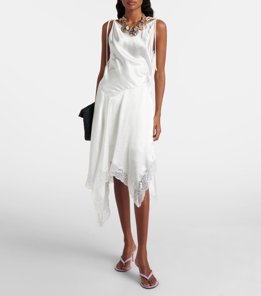 Calypso suede thong sandals | Gianvito Rossi