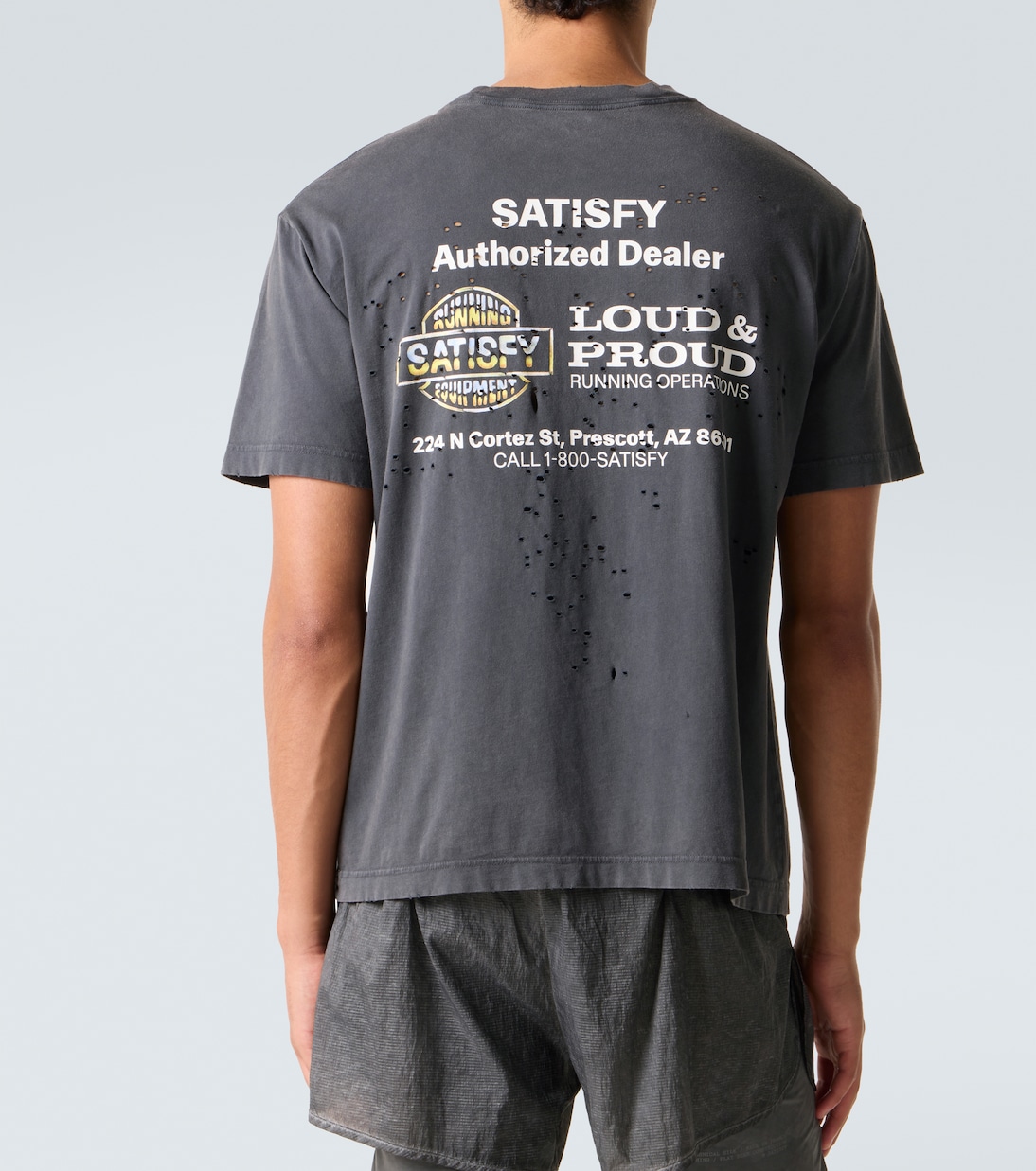 Camiseta en jersey de algodón con logo | Satisfy