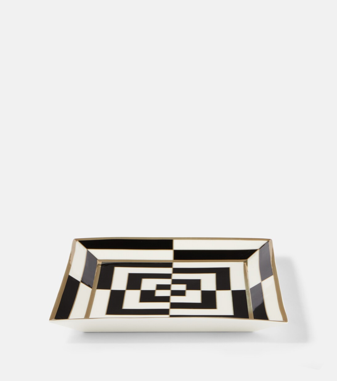OP Art ceramic serving tray | Jonathan Adler