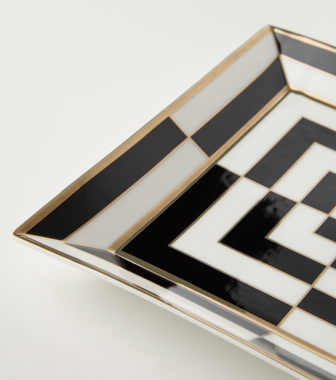 OP Art ceramic serving tray | Jonathan Adler