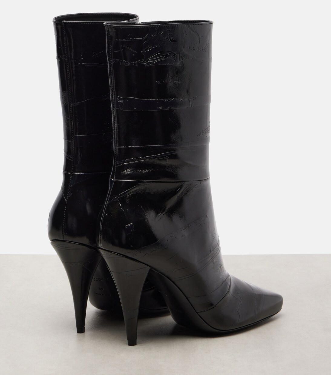 Sliced Square 95 leather ankle boots | Givenchy