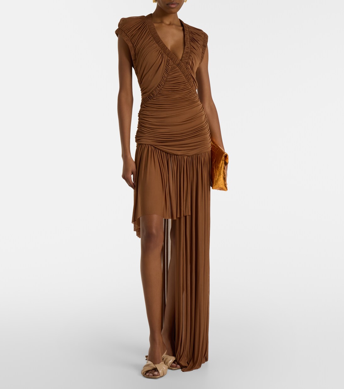 Skye Twist snake-effect leather mules | Jimmy Choo