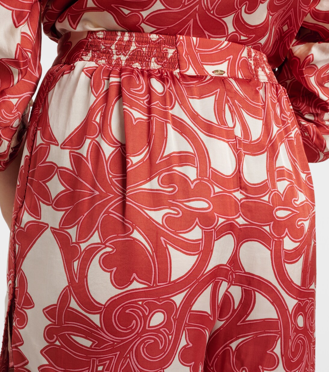 Isabelle印花高腰短裤 | Poupette St Barth