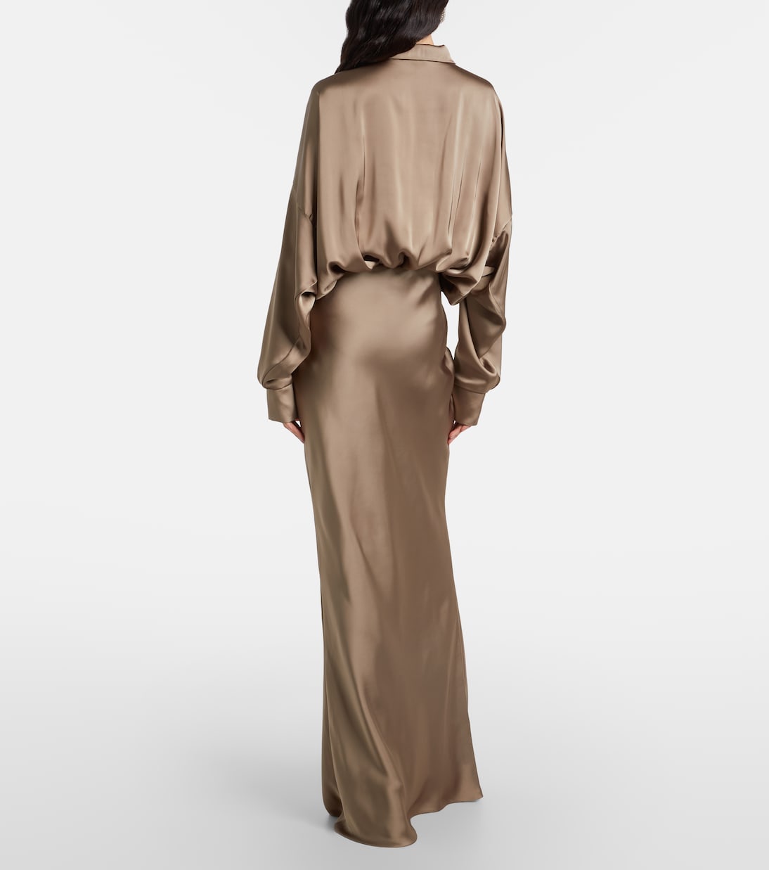 Robe aus Satin | Norma Kamali