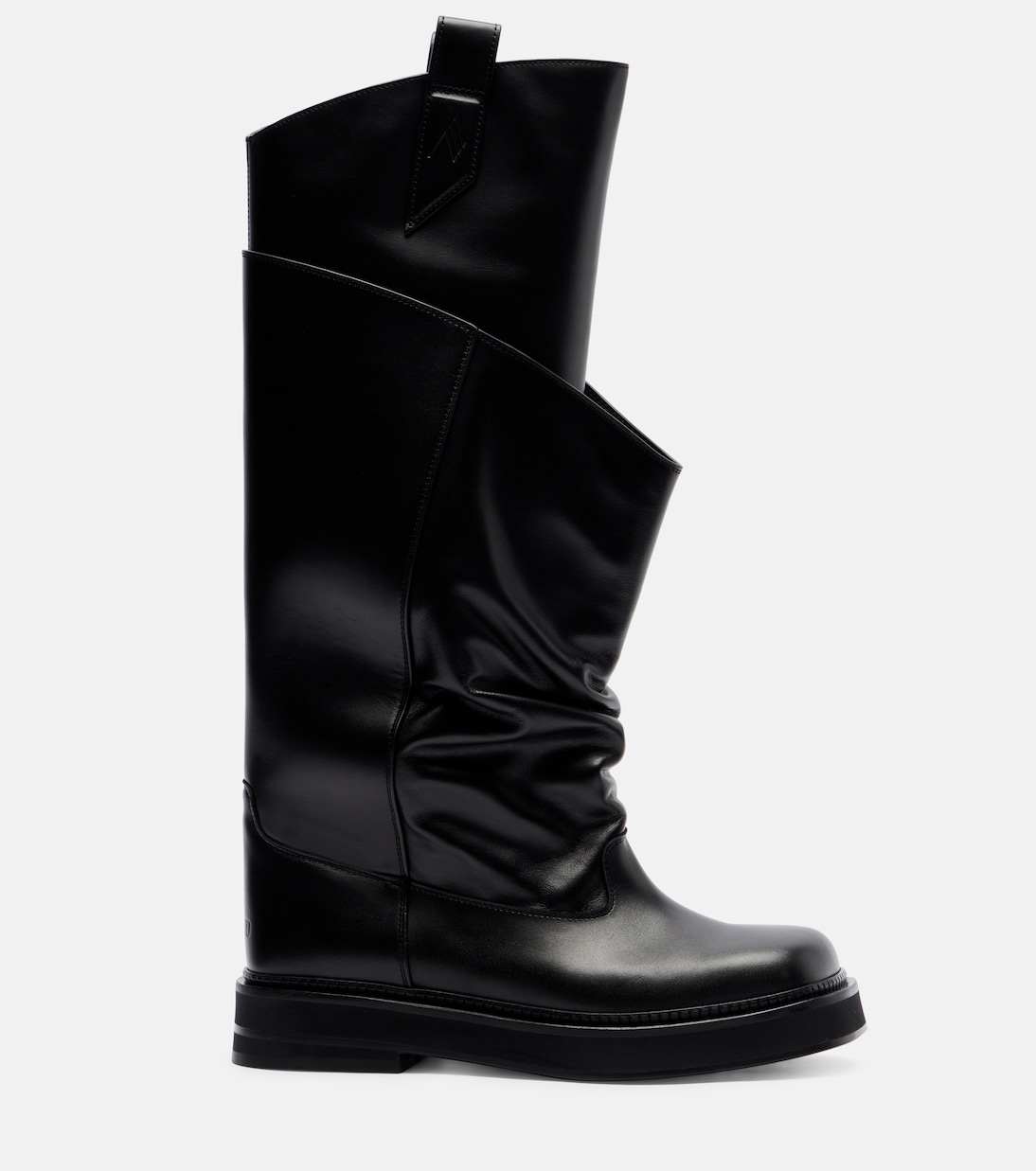 Passeggiata leather combat boots | The Attico