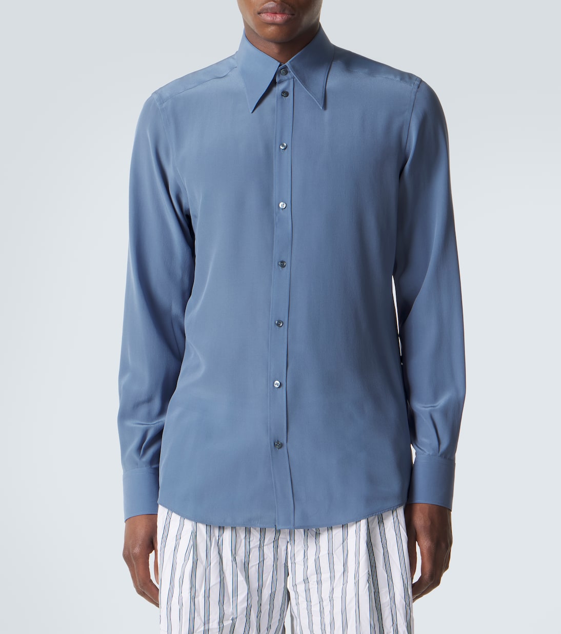 Silk crêpe shirt | Dolce&Gabbana