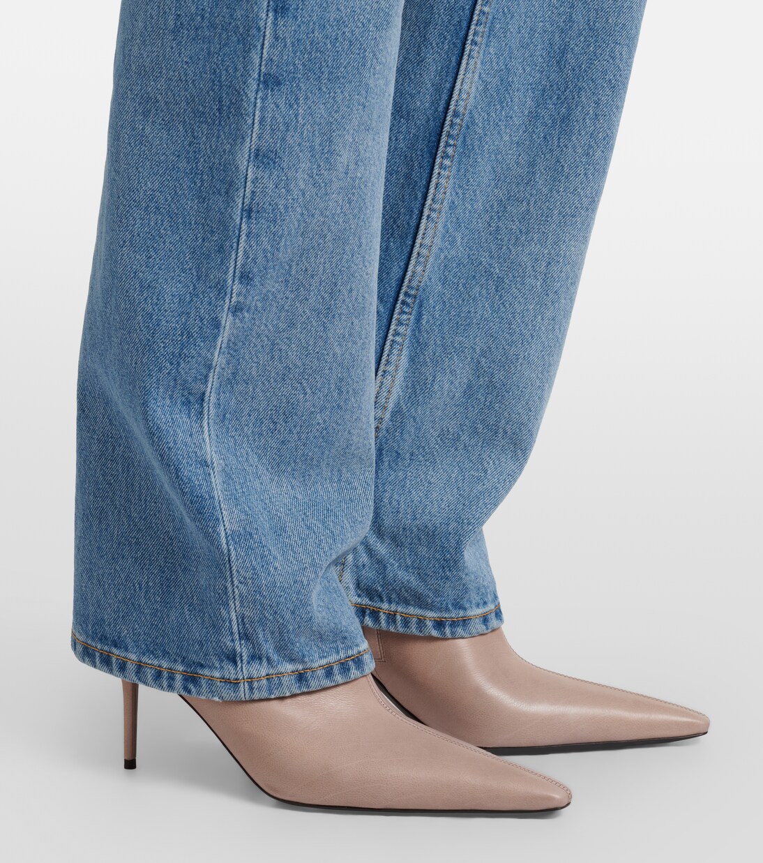 Botines Ashley 75 de piel | Saint Laurent