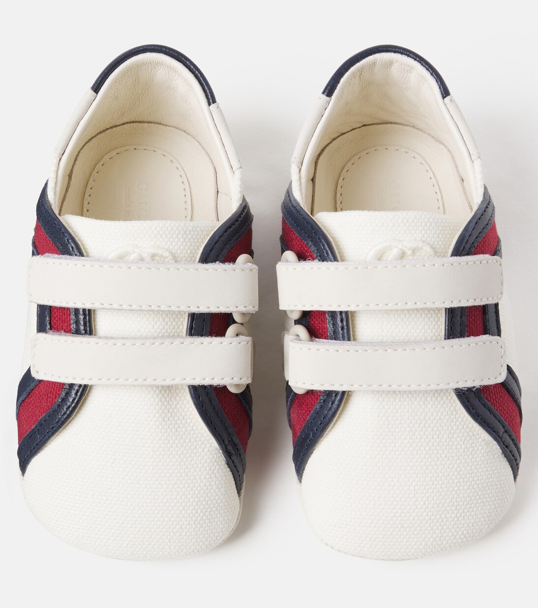 Bébé – Baskets en toile et daim | Gucci Kids