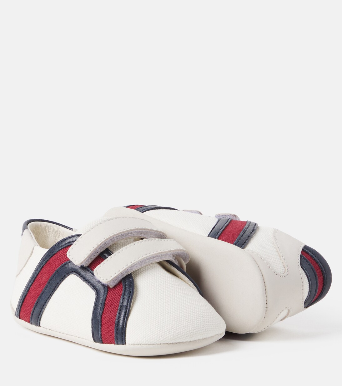 Bébé – Baskets en toile et daim | Gucci Kids