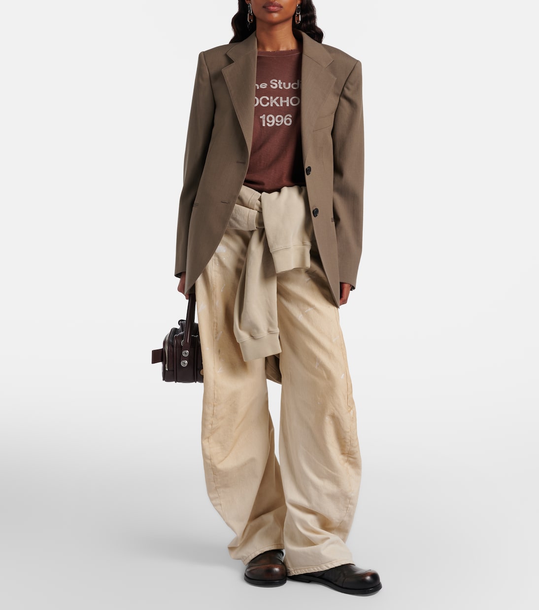 2006 distressed barrel-leg jeans | Acne Studios