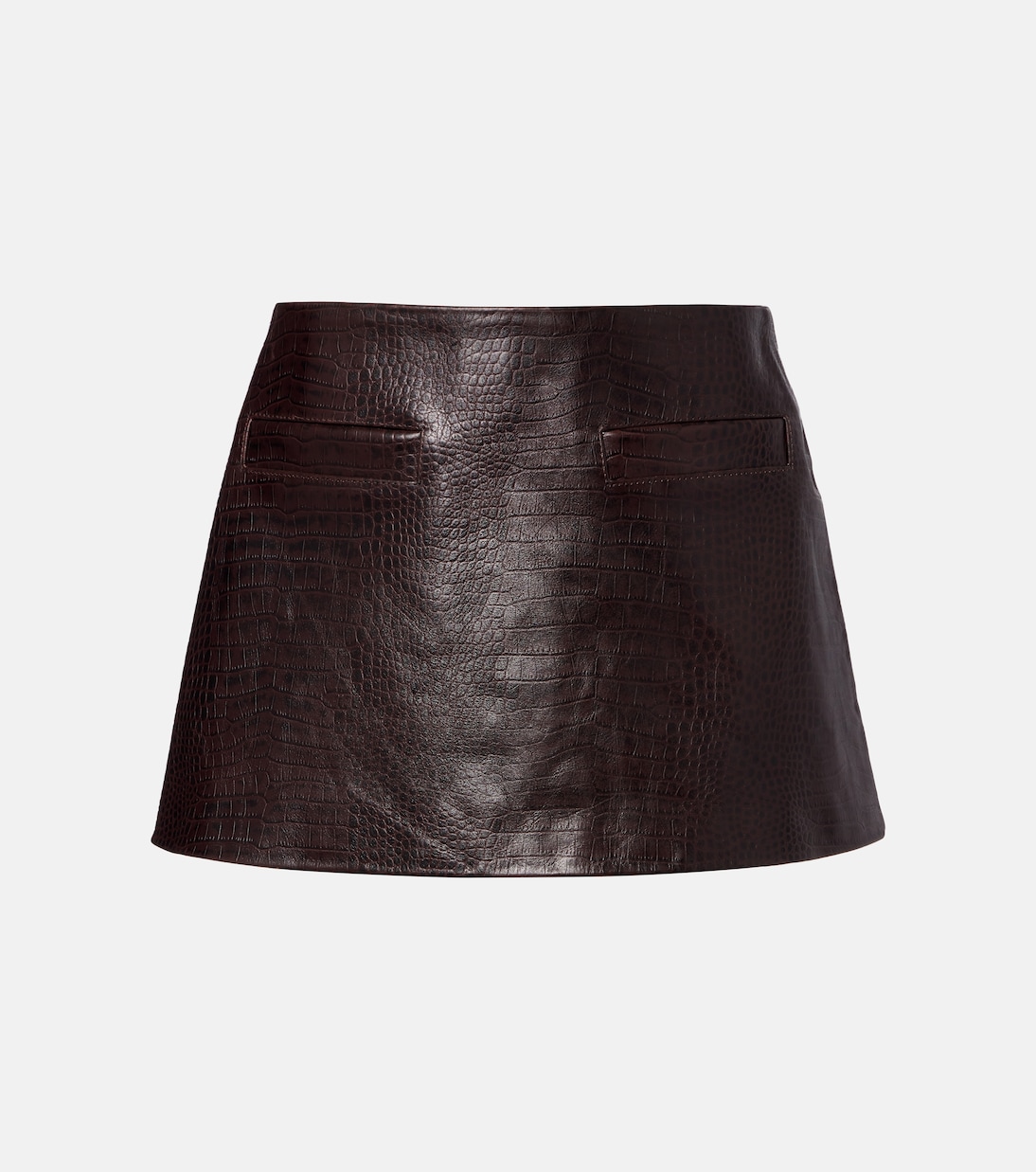 Minirock Rory aus Leder | The Frankie Shop