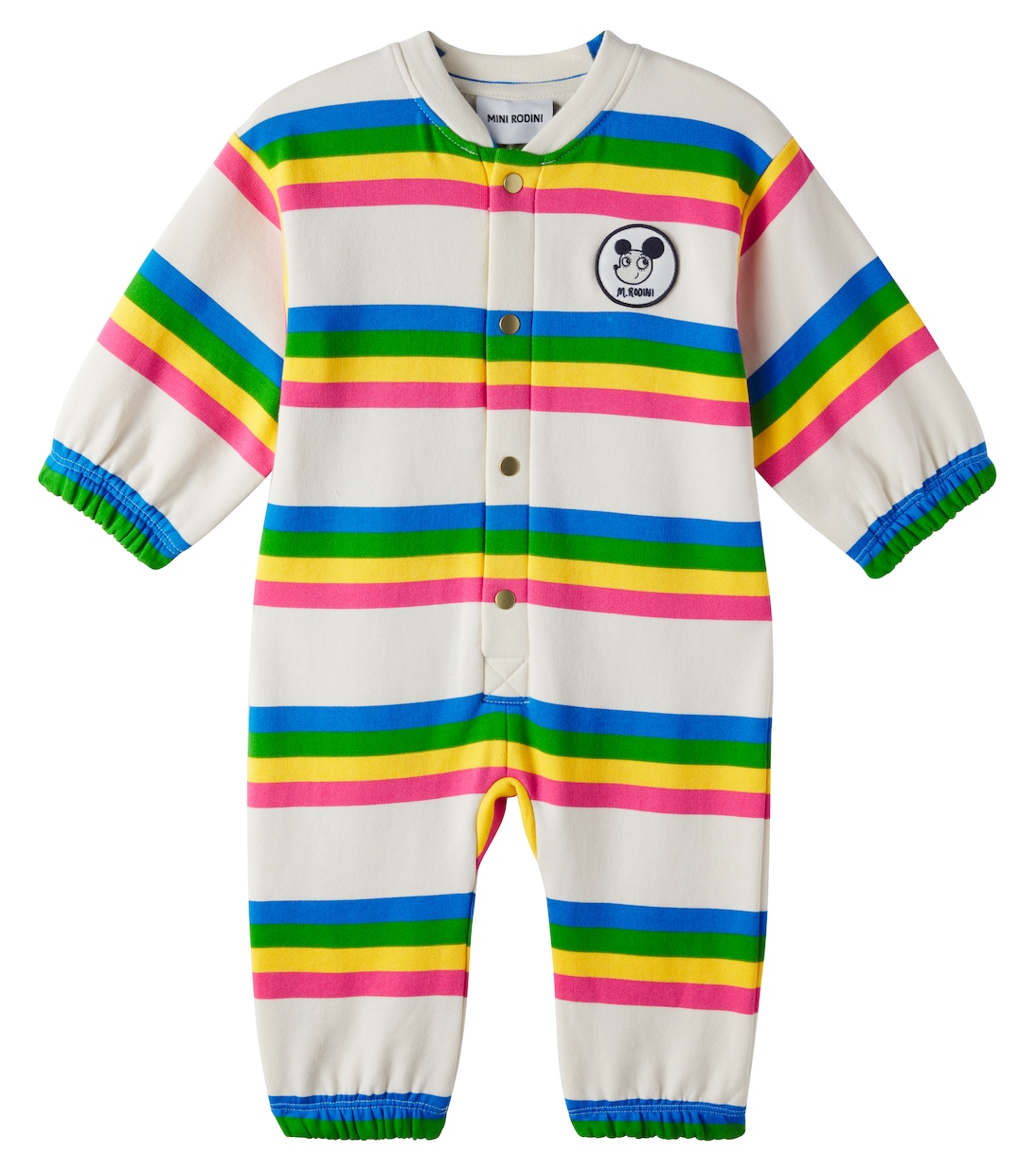 Baby Ritzratz striped cotton jersey jumpsuit | Mini Rodini