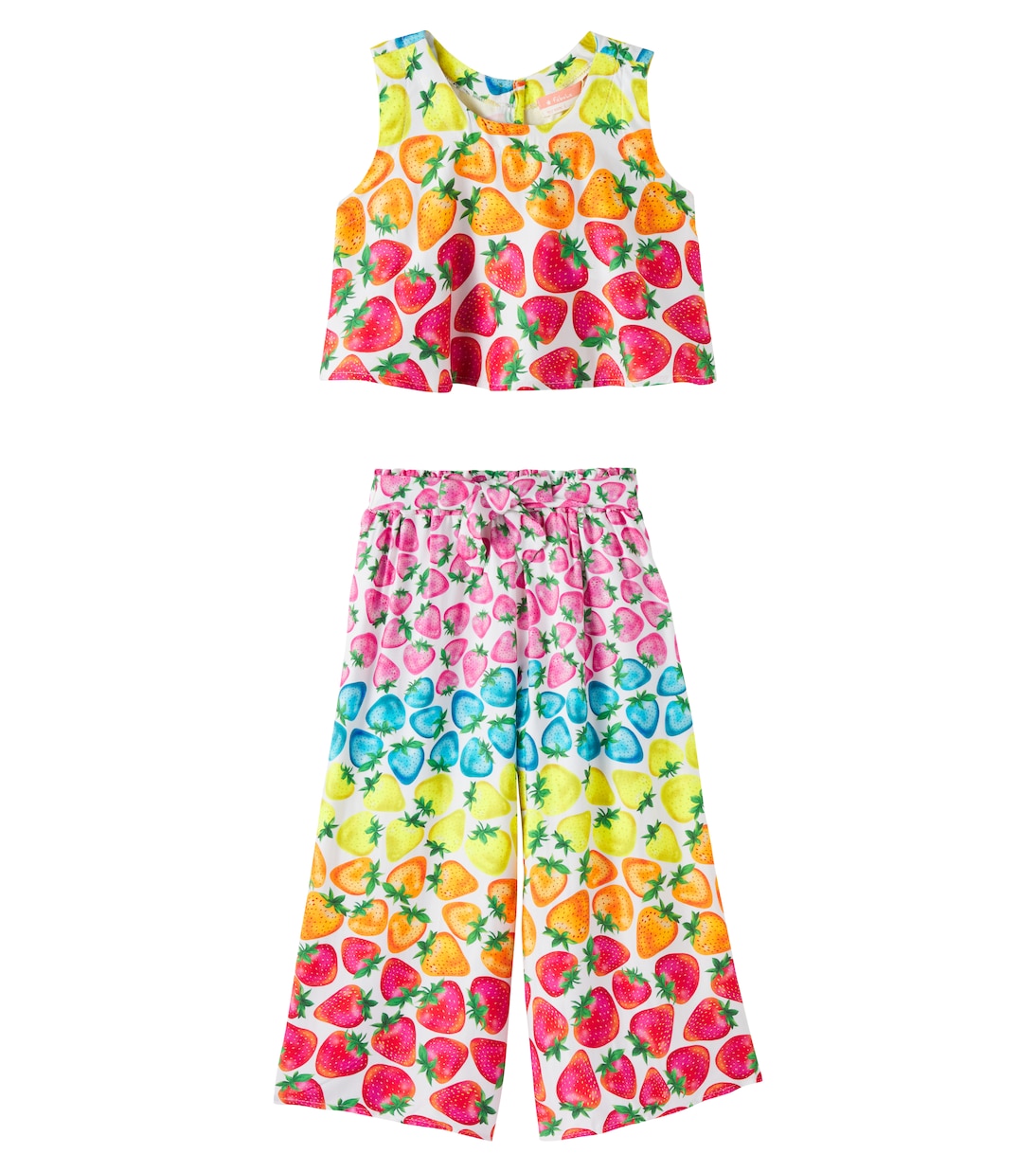 Set de top y pantalones Morango Rainbow | Fábula