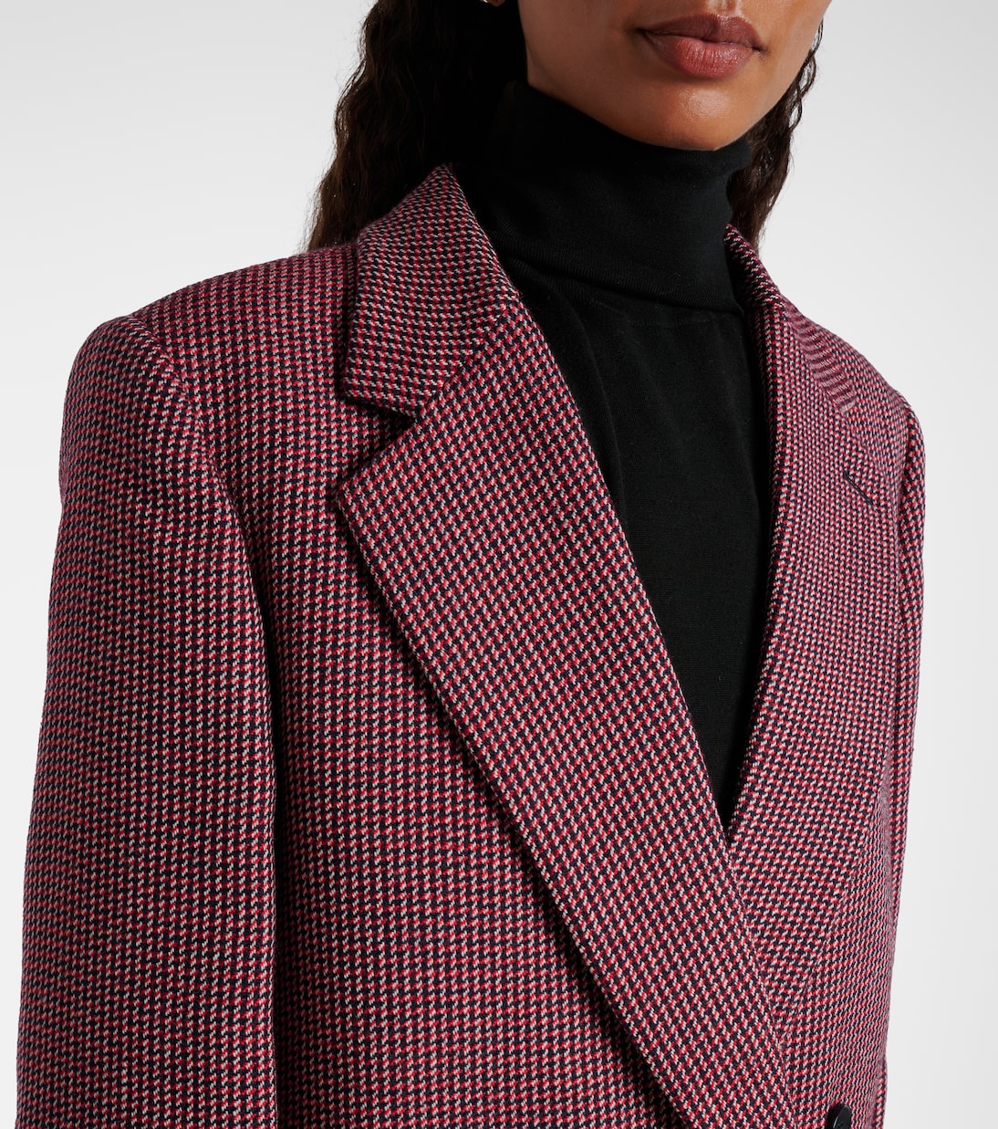 Houndstooth wool blazer | Stella McCartney
