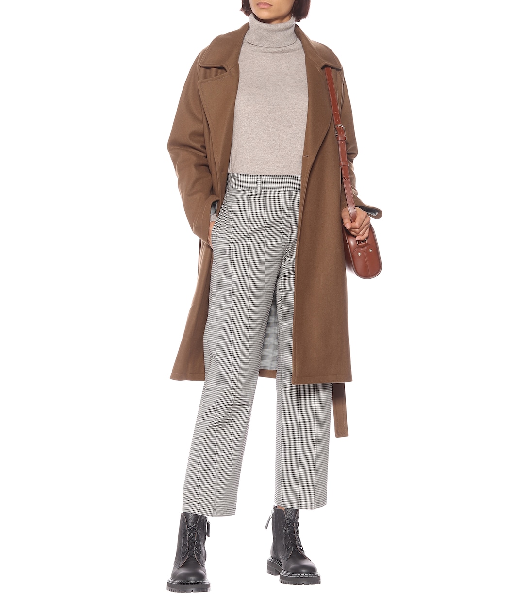 Cece checked cotton-blend pants | A.P.C.