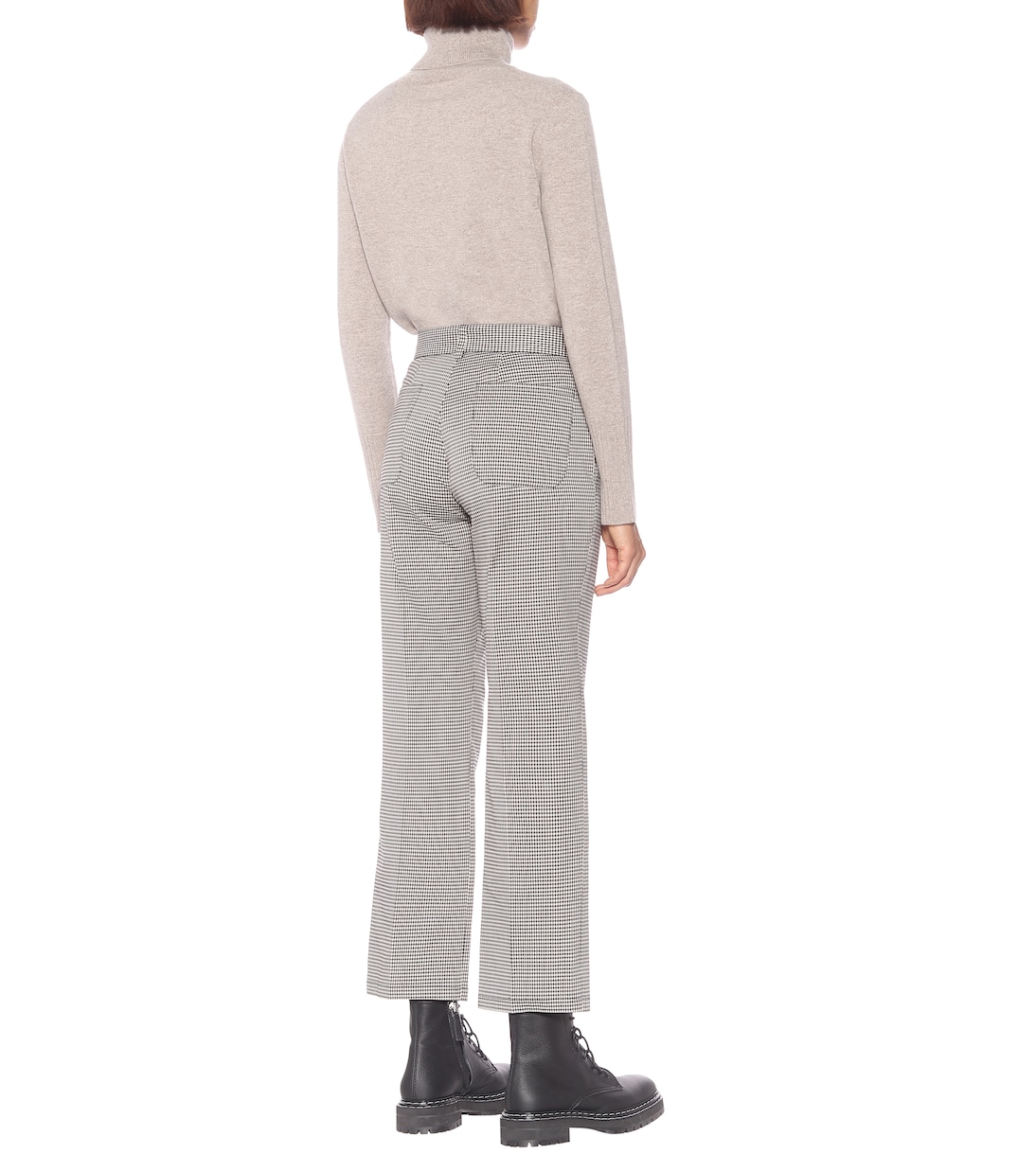Cece checked cotton-blend pants | A.P.C.