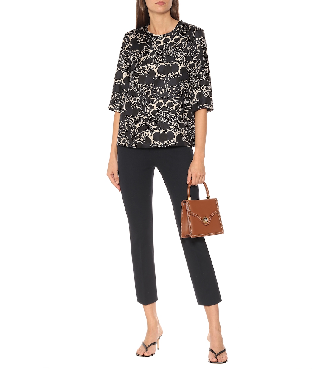 Veggia floral silk top | 'S Max Mara