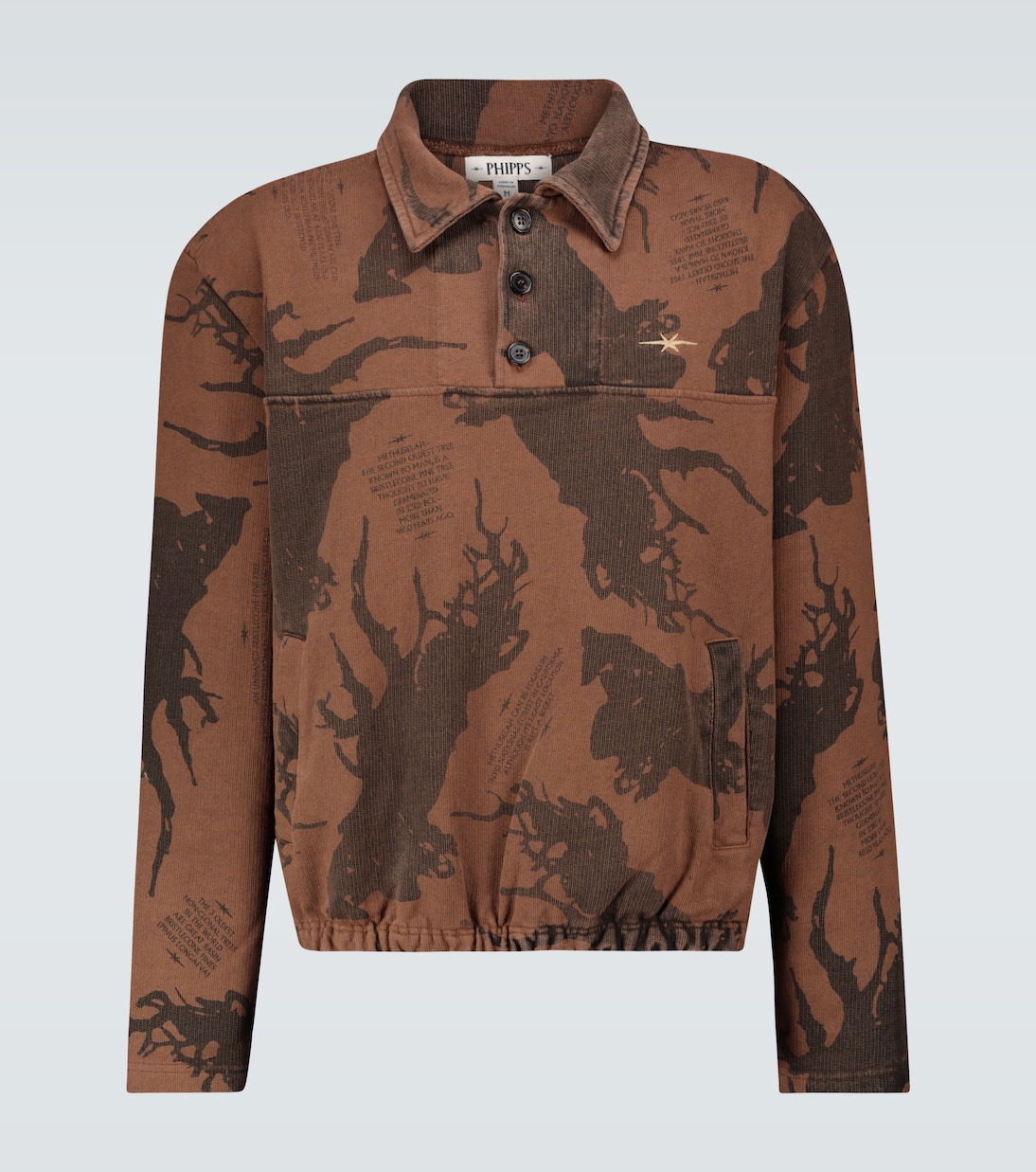 Sudadera Methuselah de algodón con cuello | Phipps