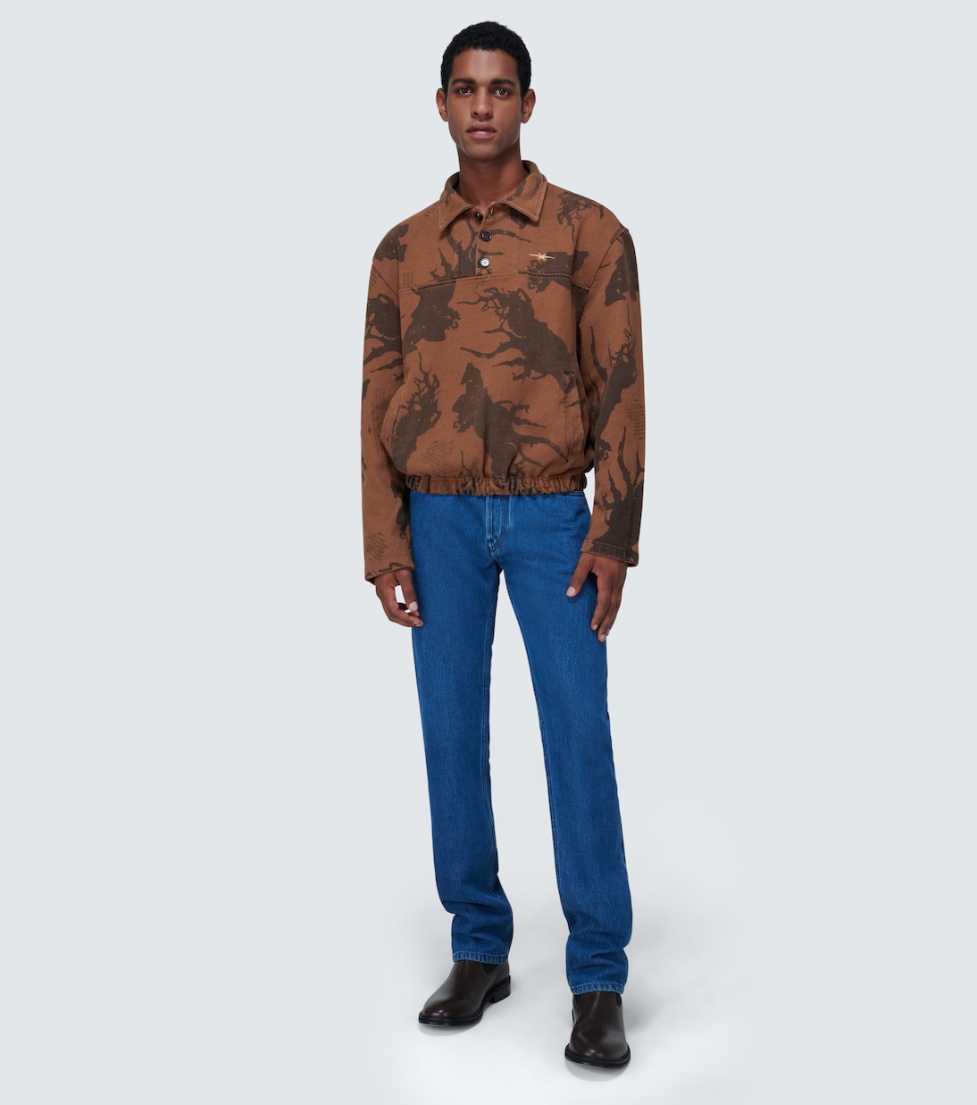 Sudadera Methuselah de algodón con cuello | Phipps