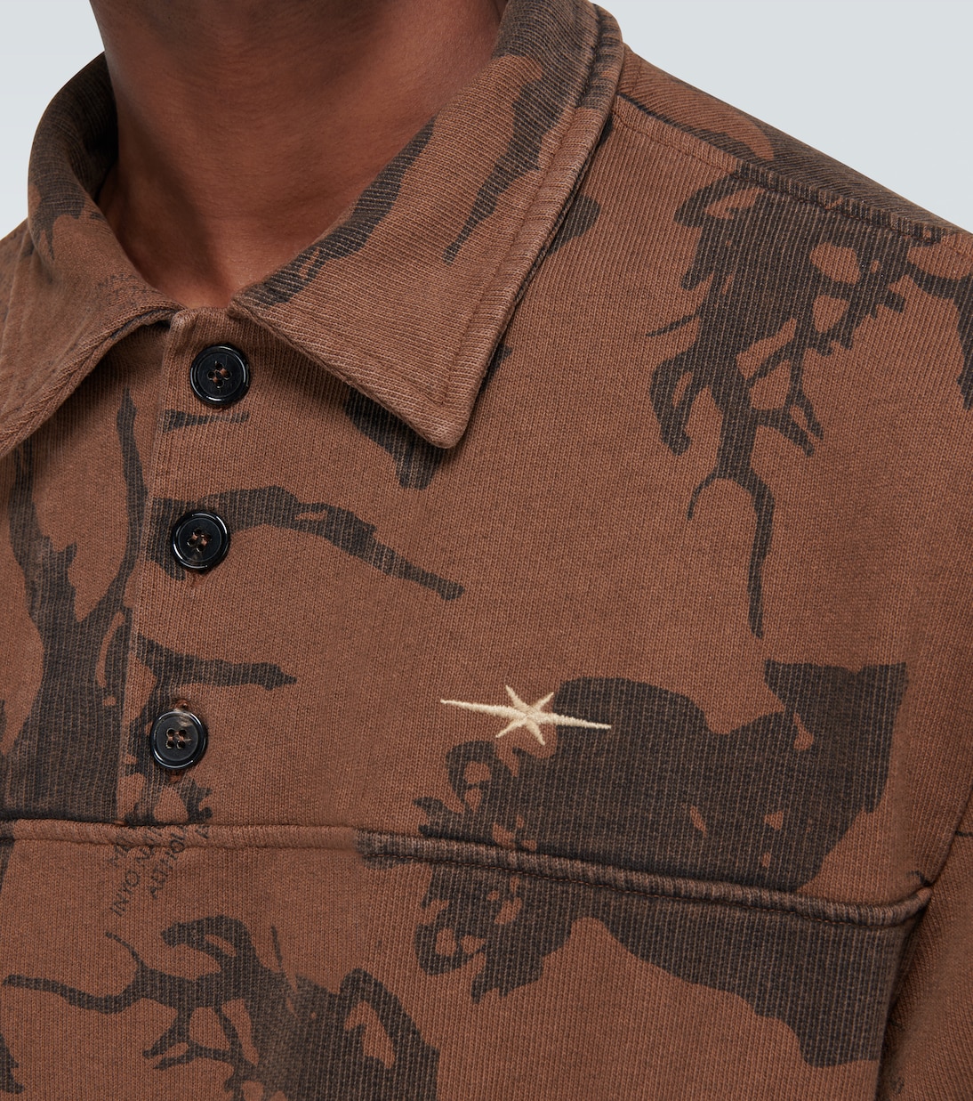 Sudadera Methuselah de algodón con cuello | Phipps