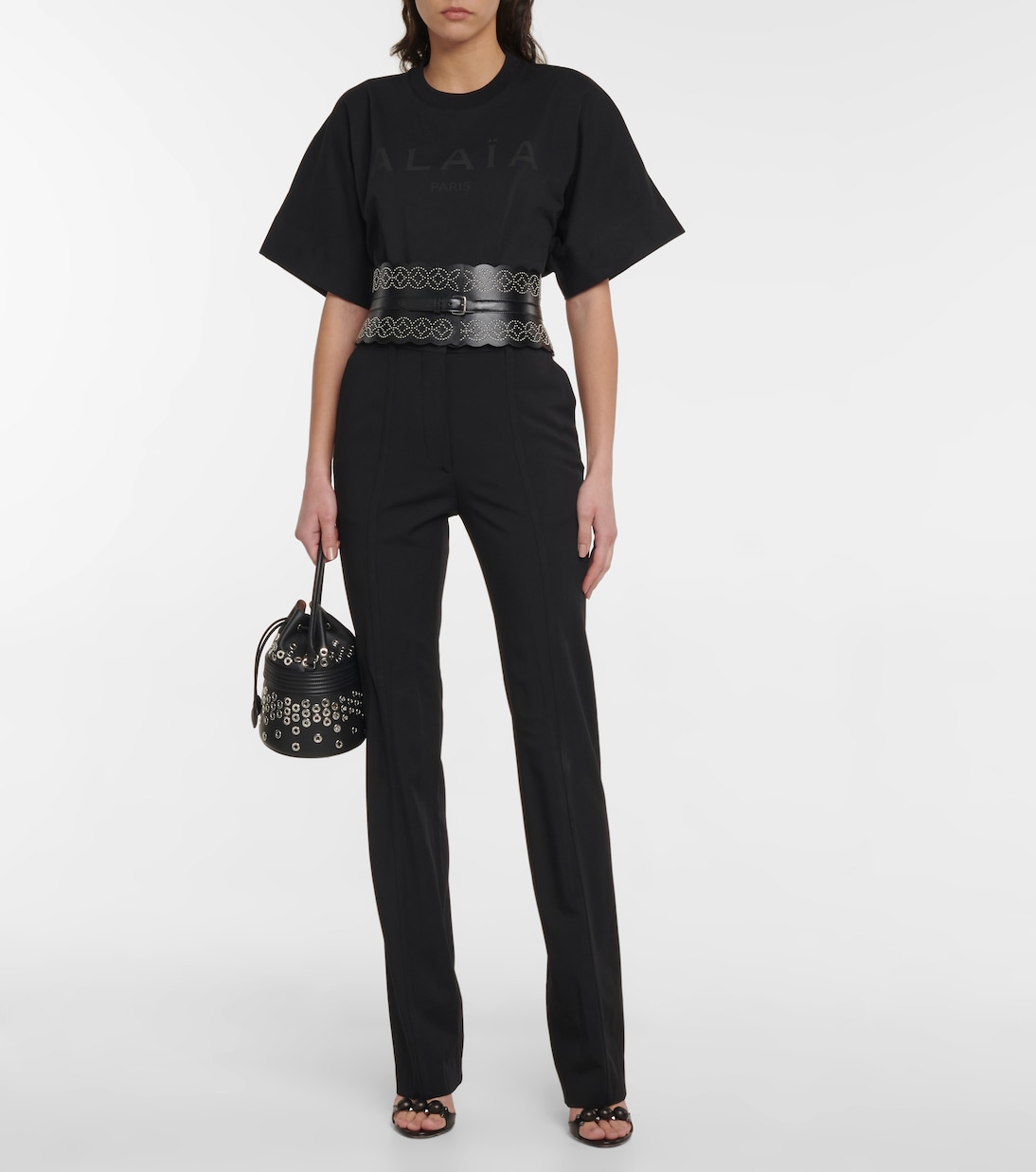 Body en coton à logo | Alaïa