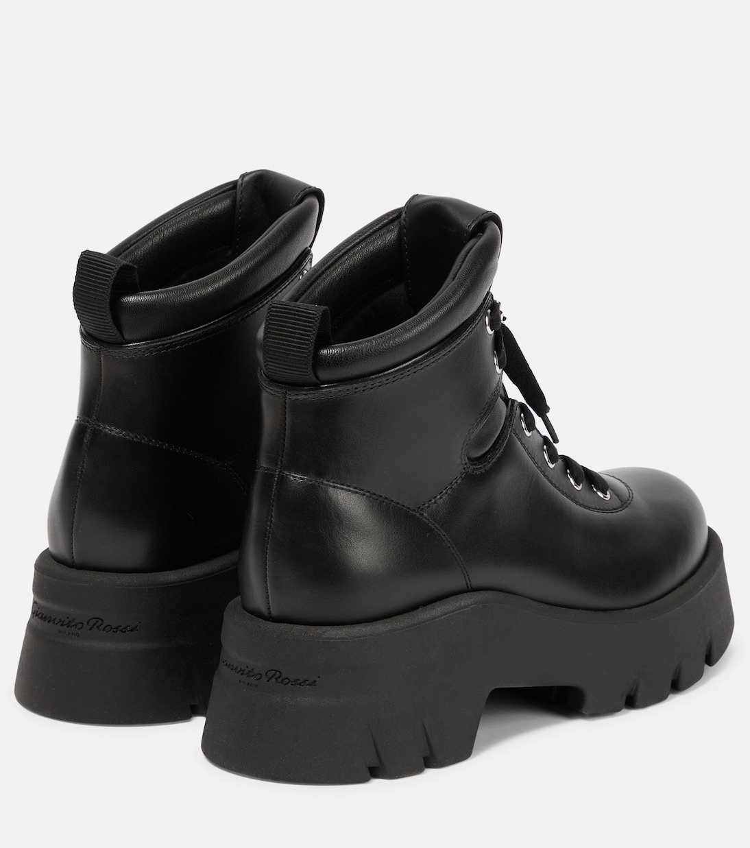 Vancouver leather hiking boots | Gianvito Rossi