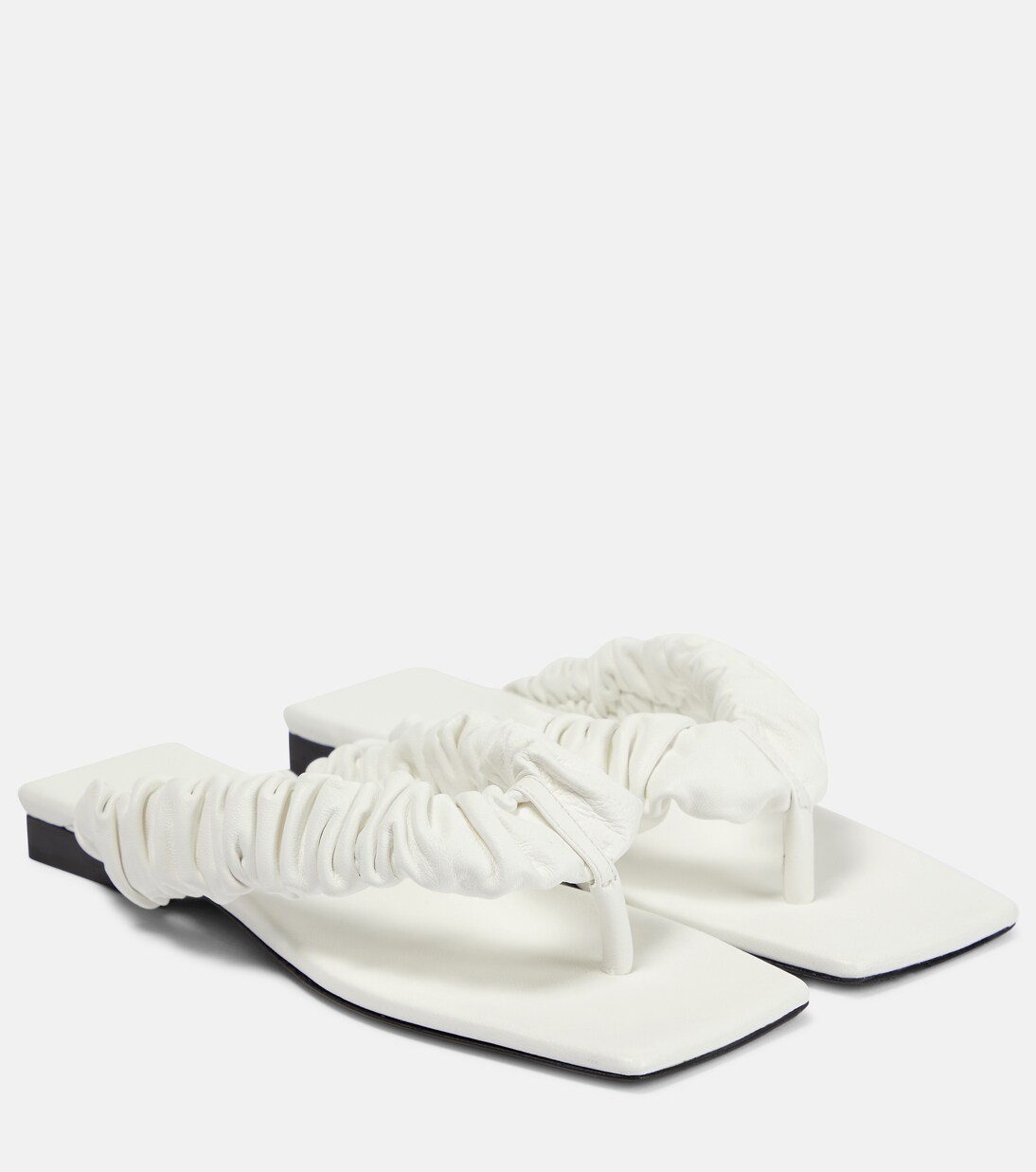 Tongs Ash en cuir | Khaite